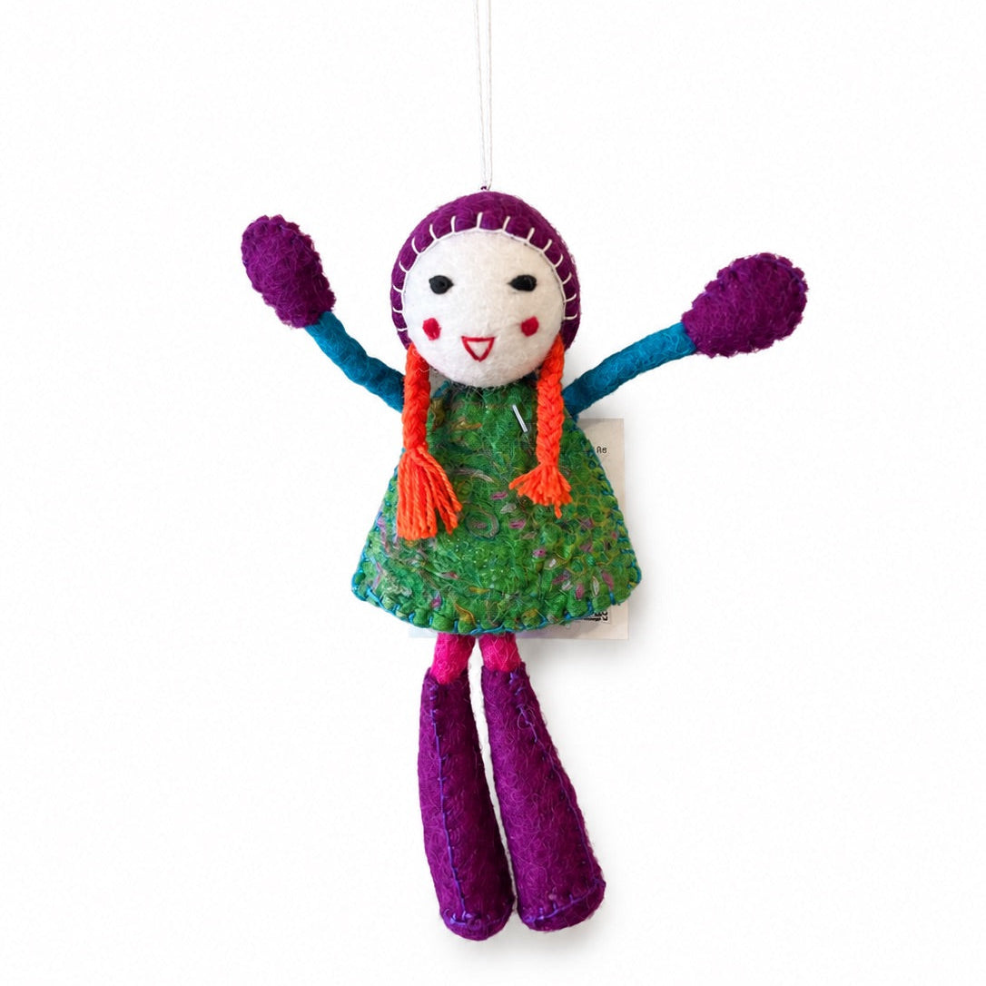 Felt Doll Ornament