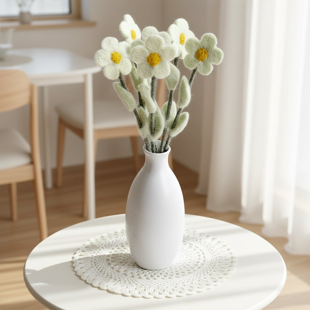 Felt Daisy Stem