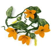 Pumpkin Flower Garland
