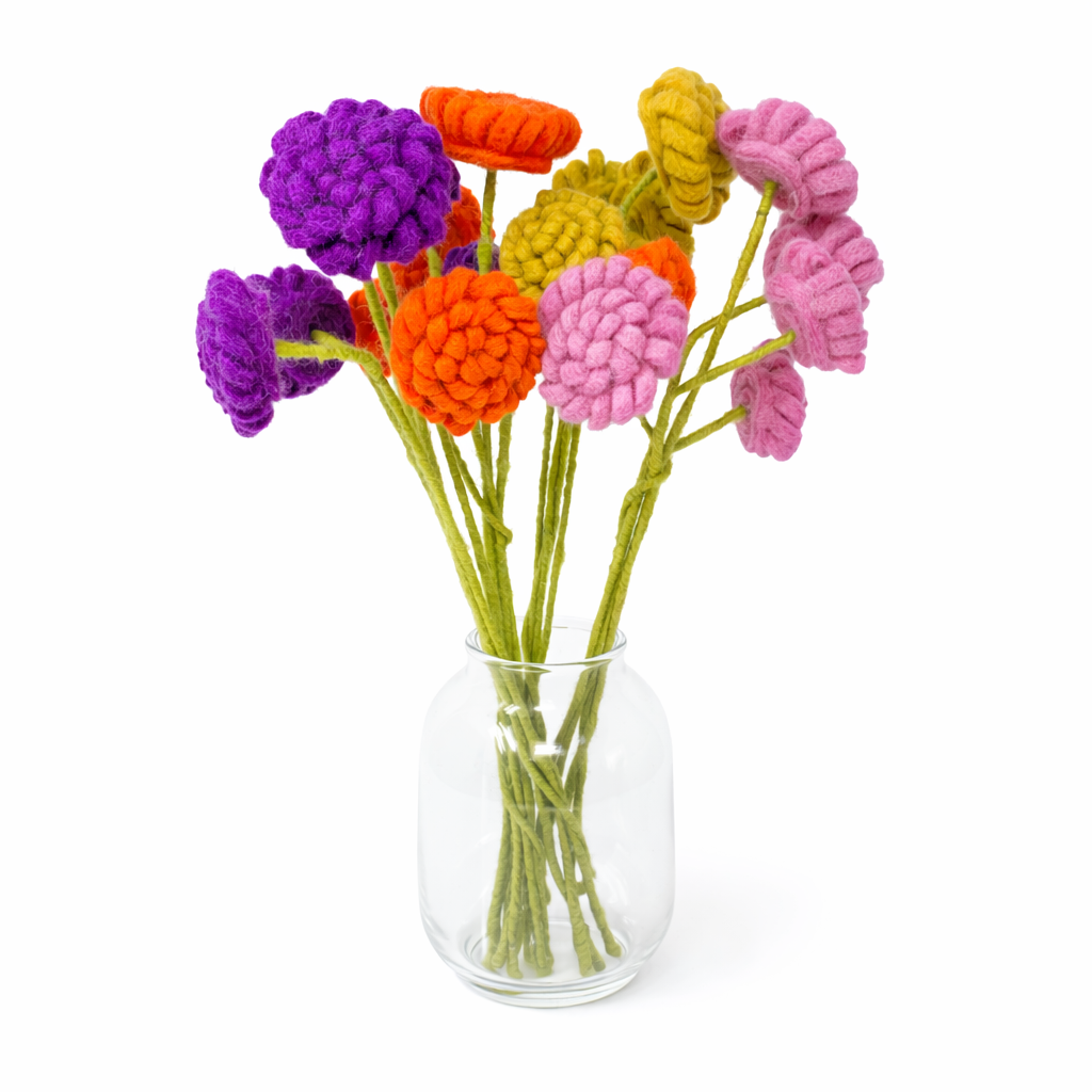 Felt Chrysanthemum Stem