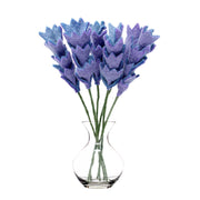 Felt Blue Pearl Sedum Stem