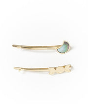 Moon Phase Bobby Pins Set