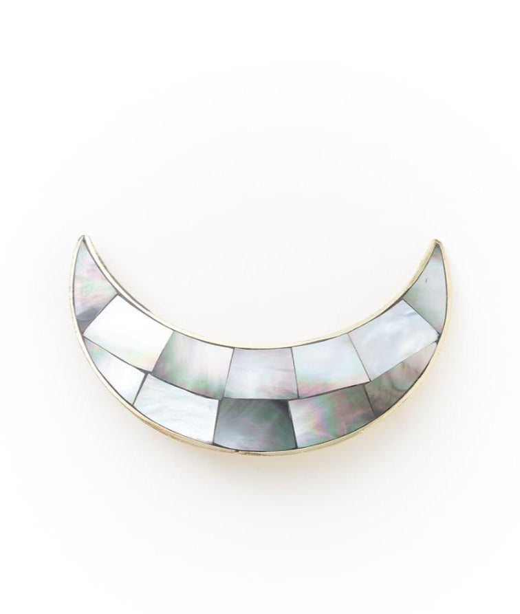 Crescent Moon Hair Clip