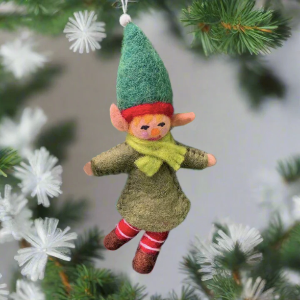 Elf Girl Ornament