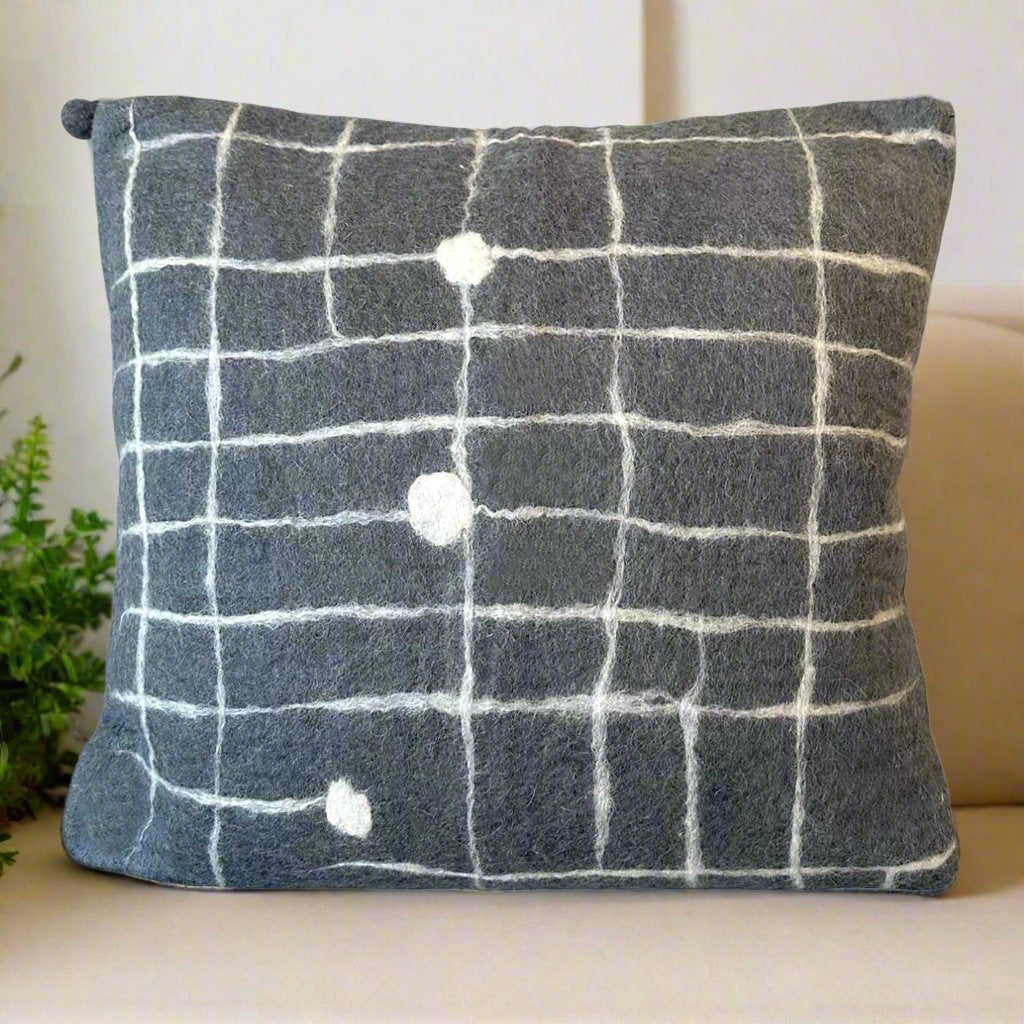 Modern Grey Pillow