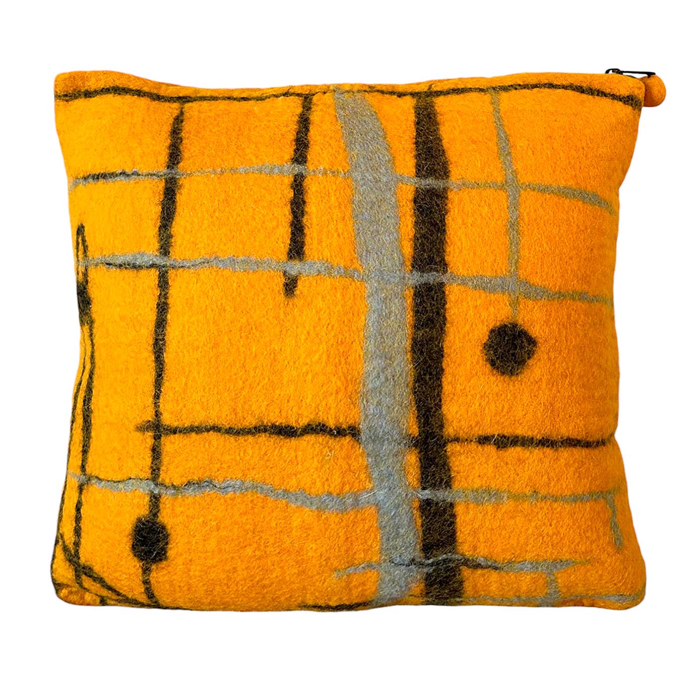 Modern Gold Ochre Pillow