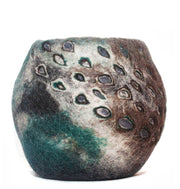 Abstract Emerald Vase