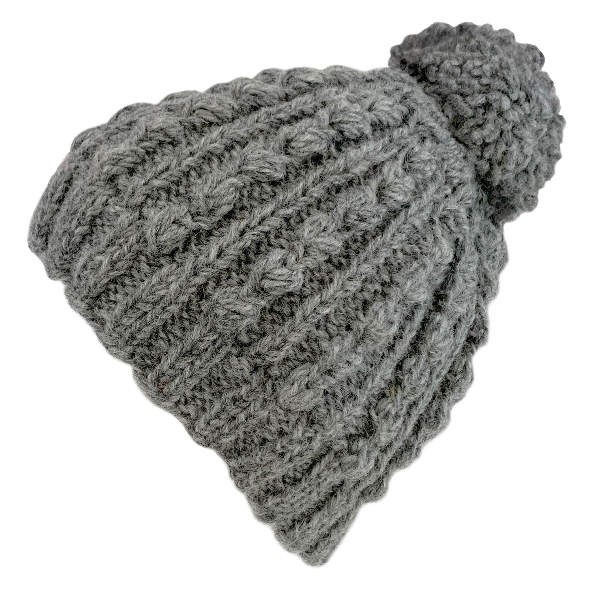 美品 chiiiibag Knit Beanie gray Big Box Beanie Clay Grey | Quarks Shoes