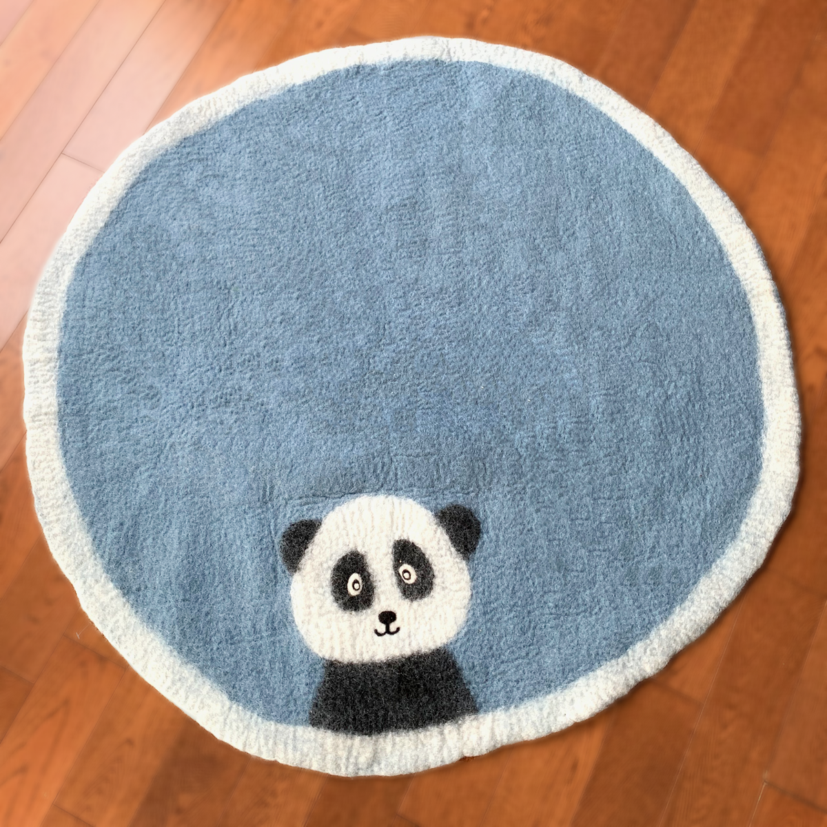 Blue Panda Rug Panda Rug – Hamro Village Inc.