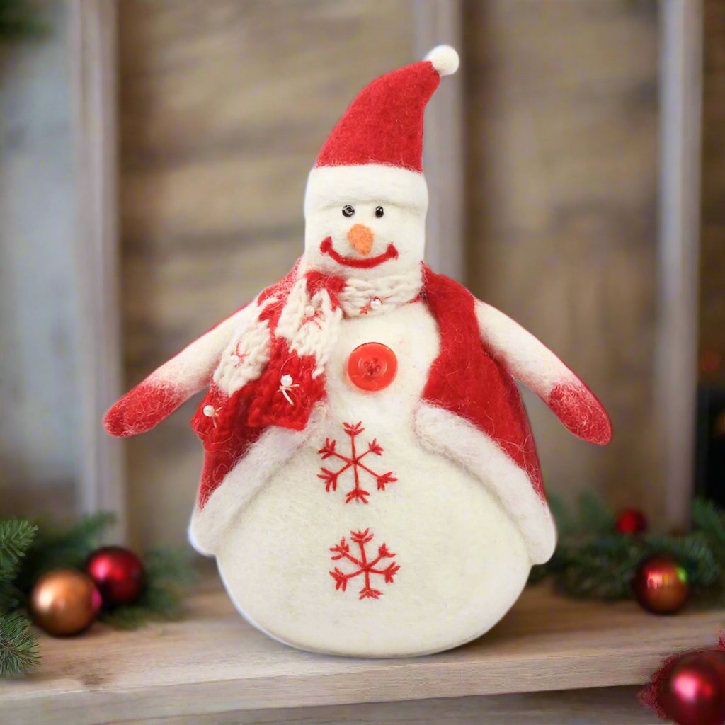 Winter Snowman Decor