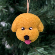 Poodle Ball Ornament
