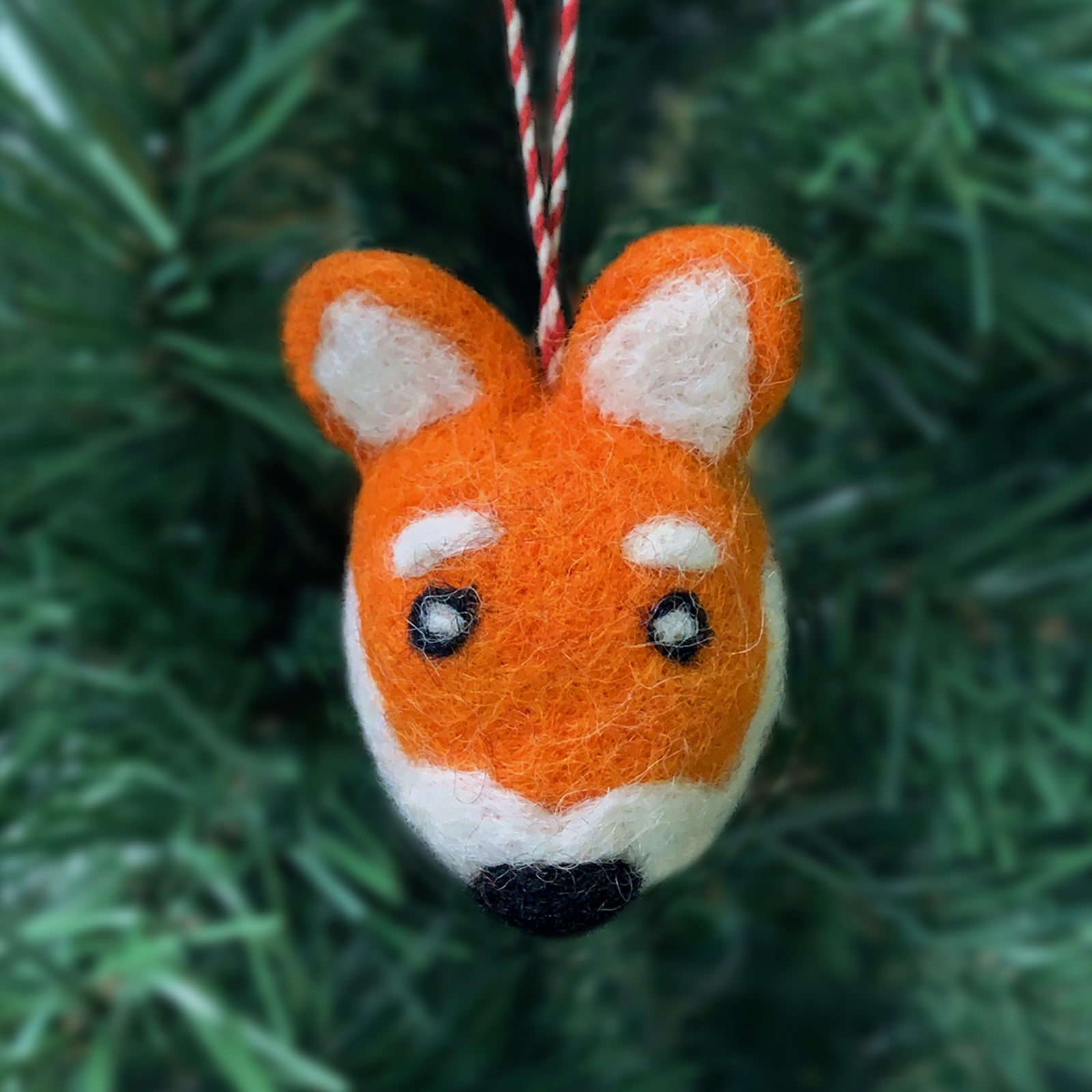 Fox Ball Ornament