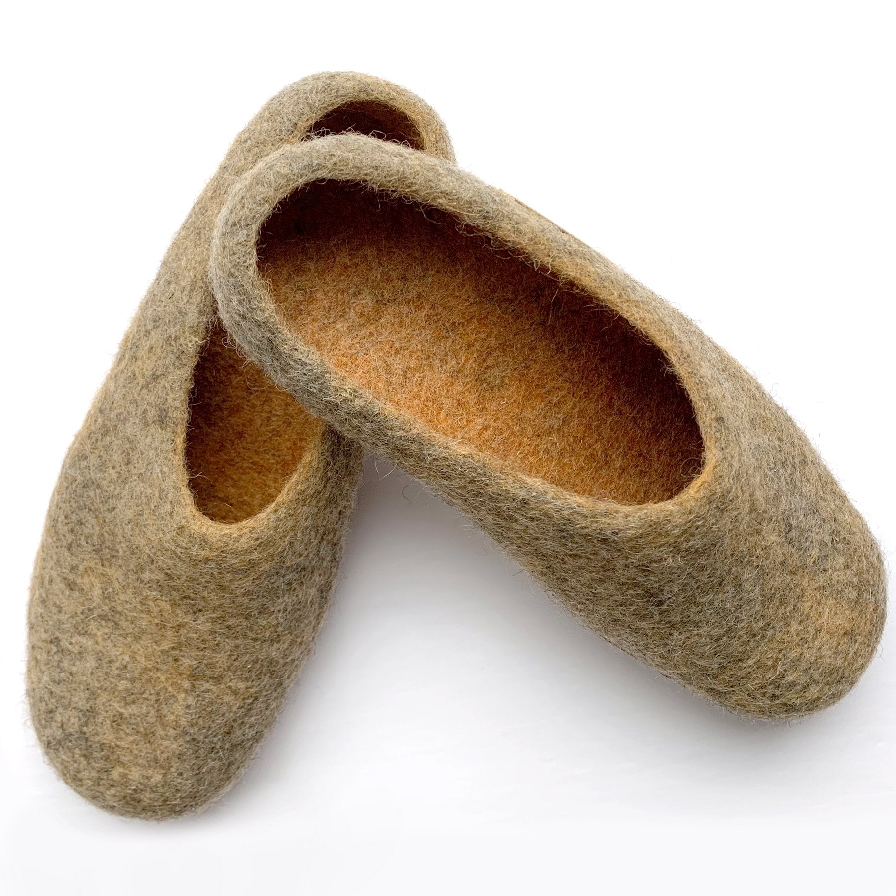 Clay Wool Slip-On
