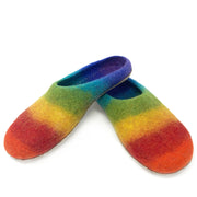 Rainbow Wool Slip-On