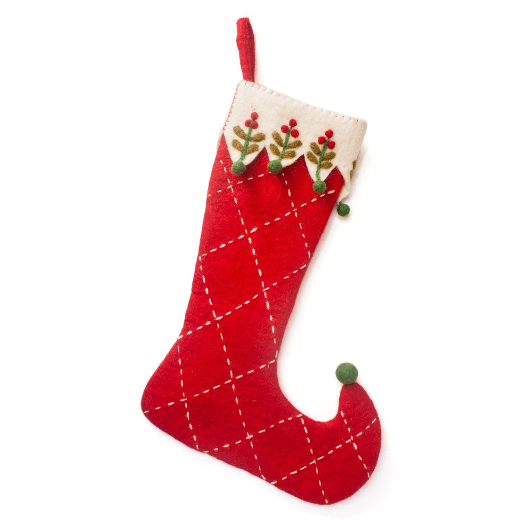 Felt Quilted Stocking