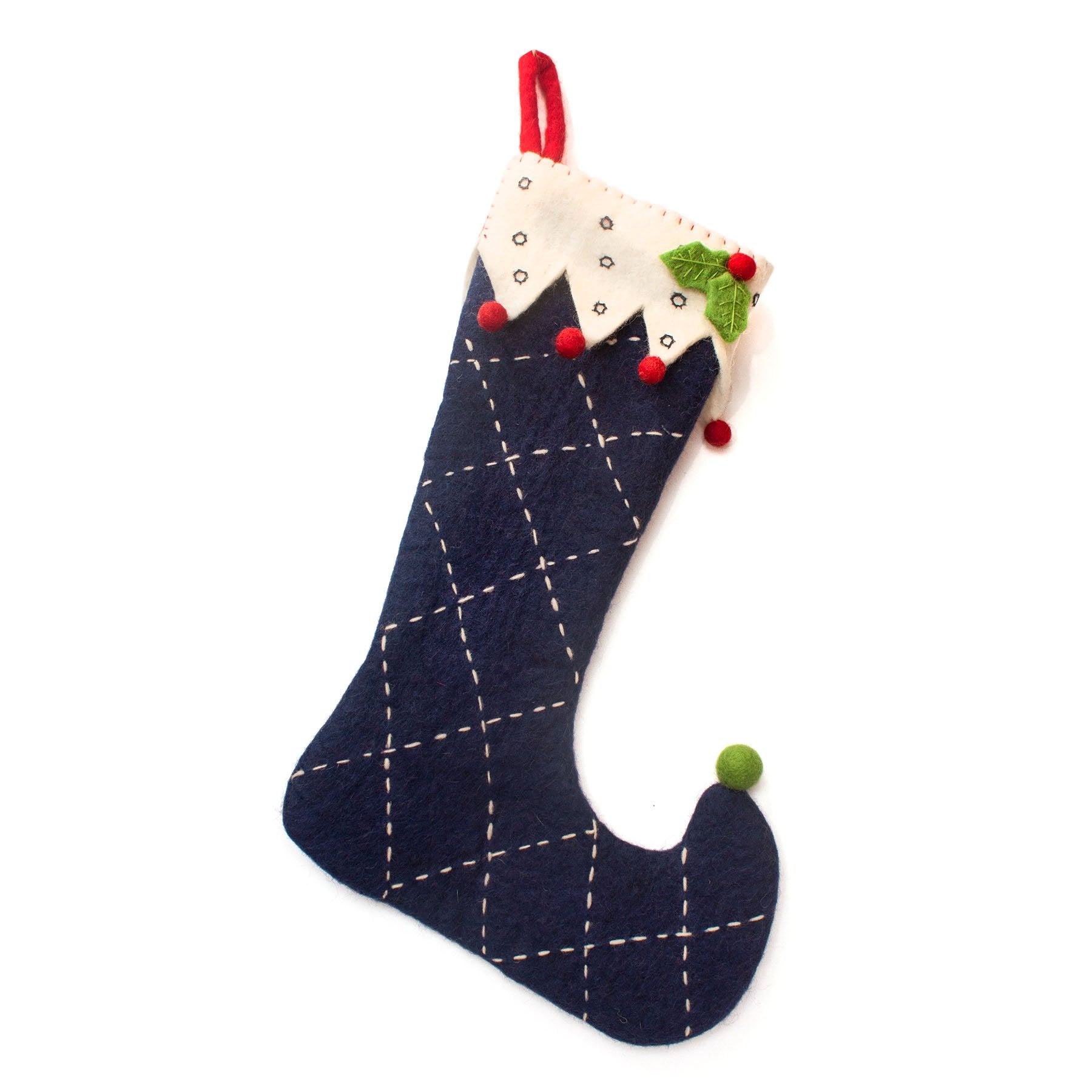 Felt Quilted Stocking