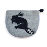 Natural Beaver Purse