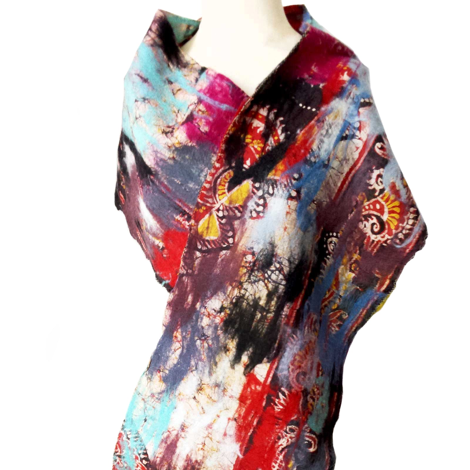 Cobweb Recycle Sari Scarf