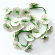 White Flower Garland