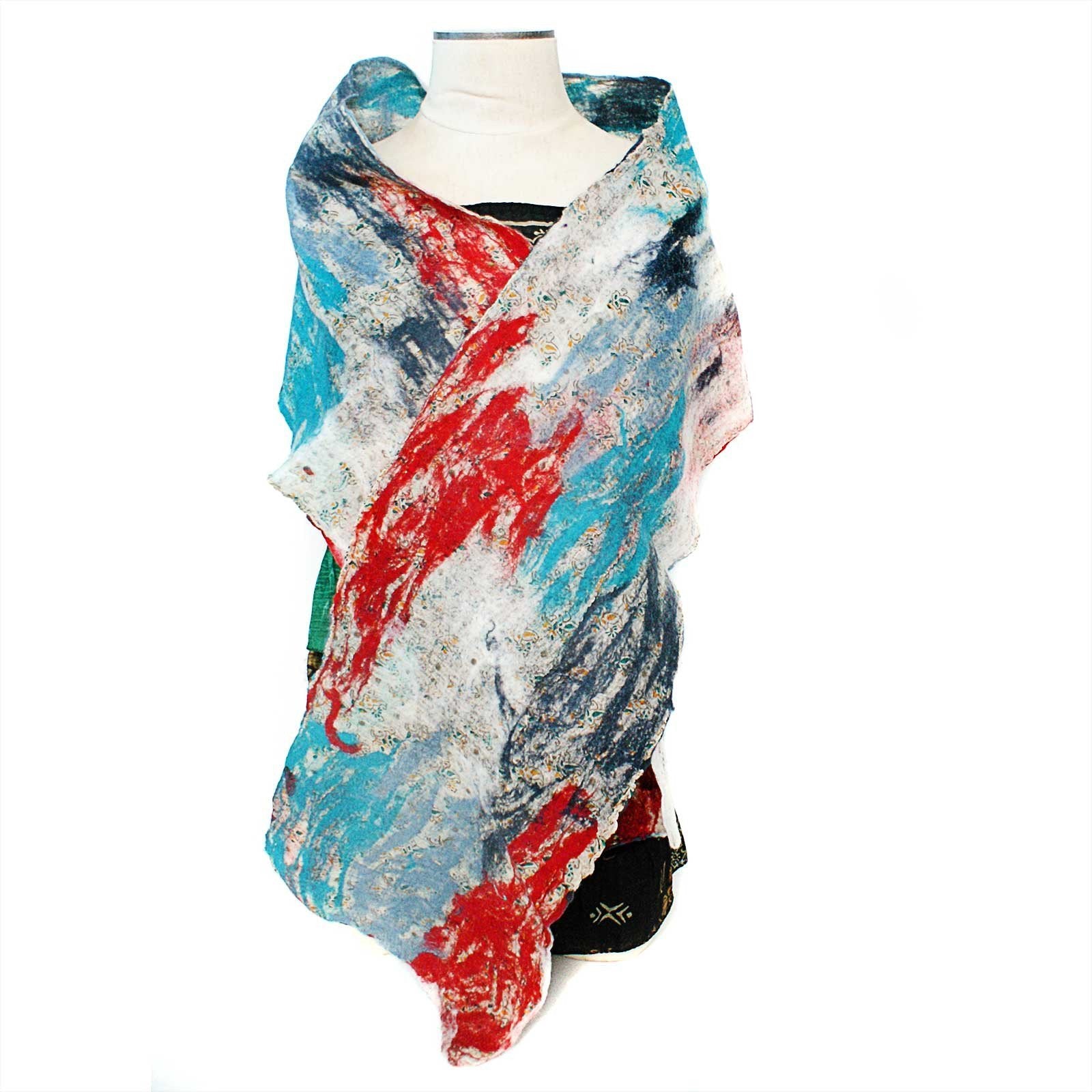 Cobweb Recycle Sari Scarf