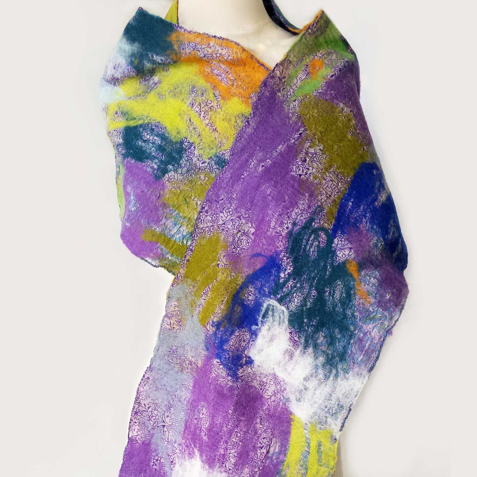 Cobweb Recycle Sari Scarf