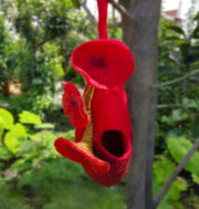 Cocoon Red Birdhouse
