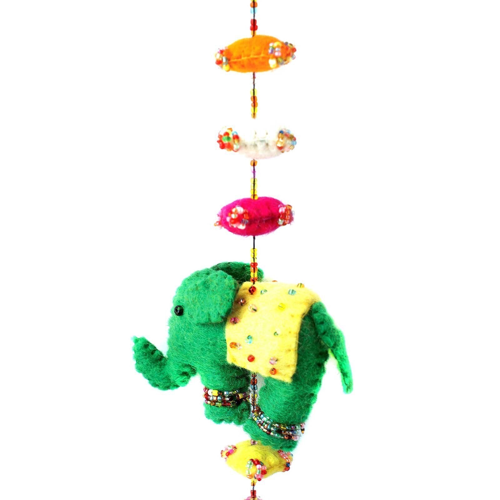 Beaded Elephant Garland