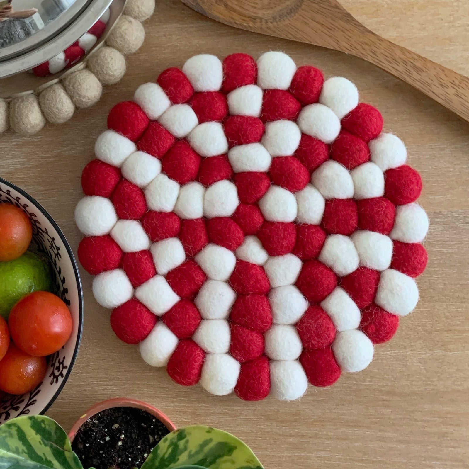 Candy Cane Trivet