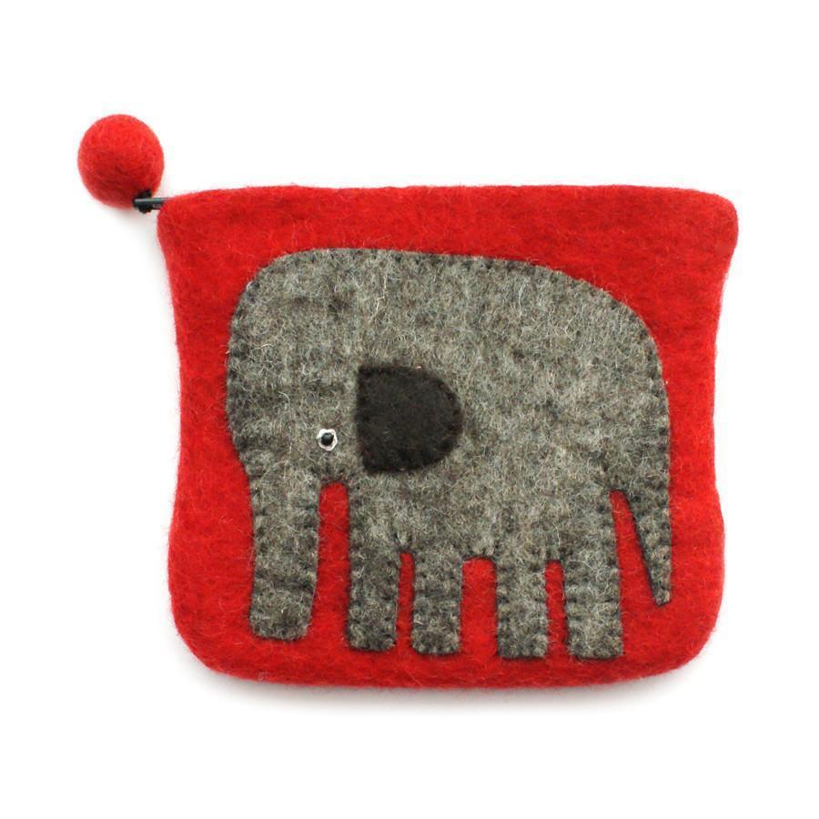 Elephant Red Purse