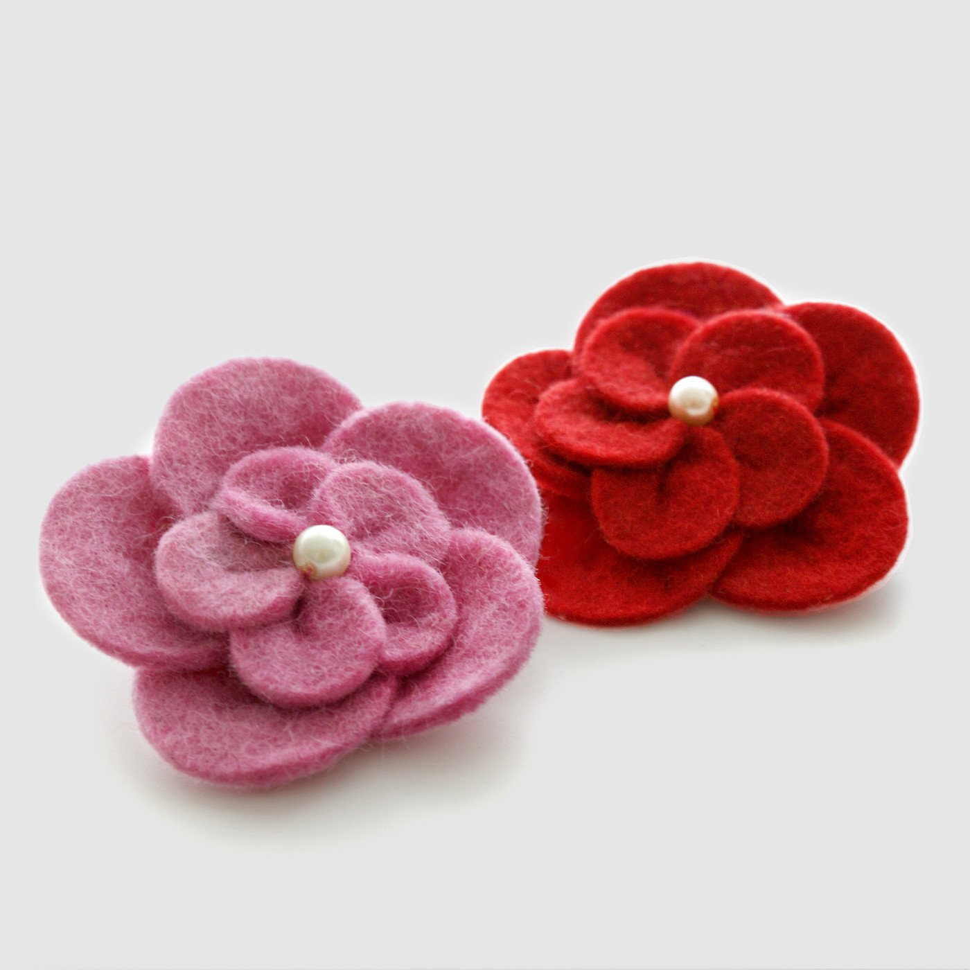 Pearl Brooch - Set of 2