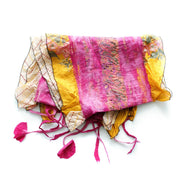 Recycle Sari Wool Scarf
