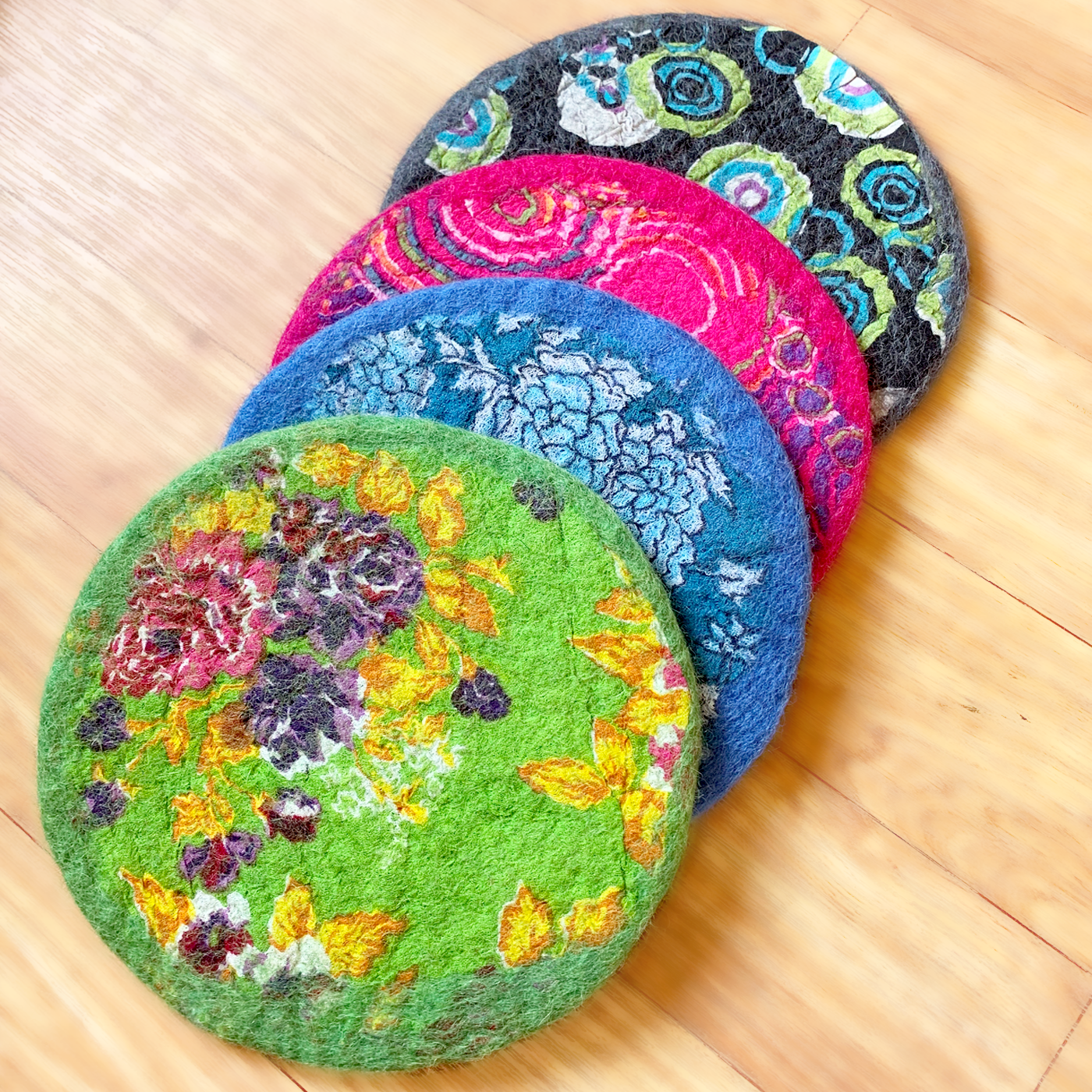 Flora Trivets - Set of 4