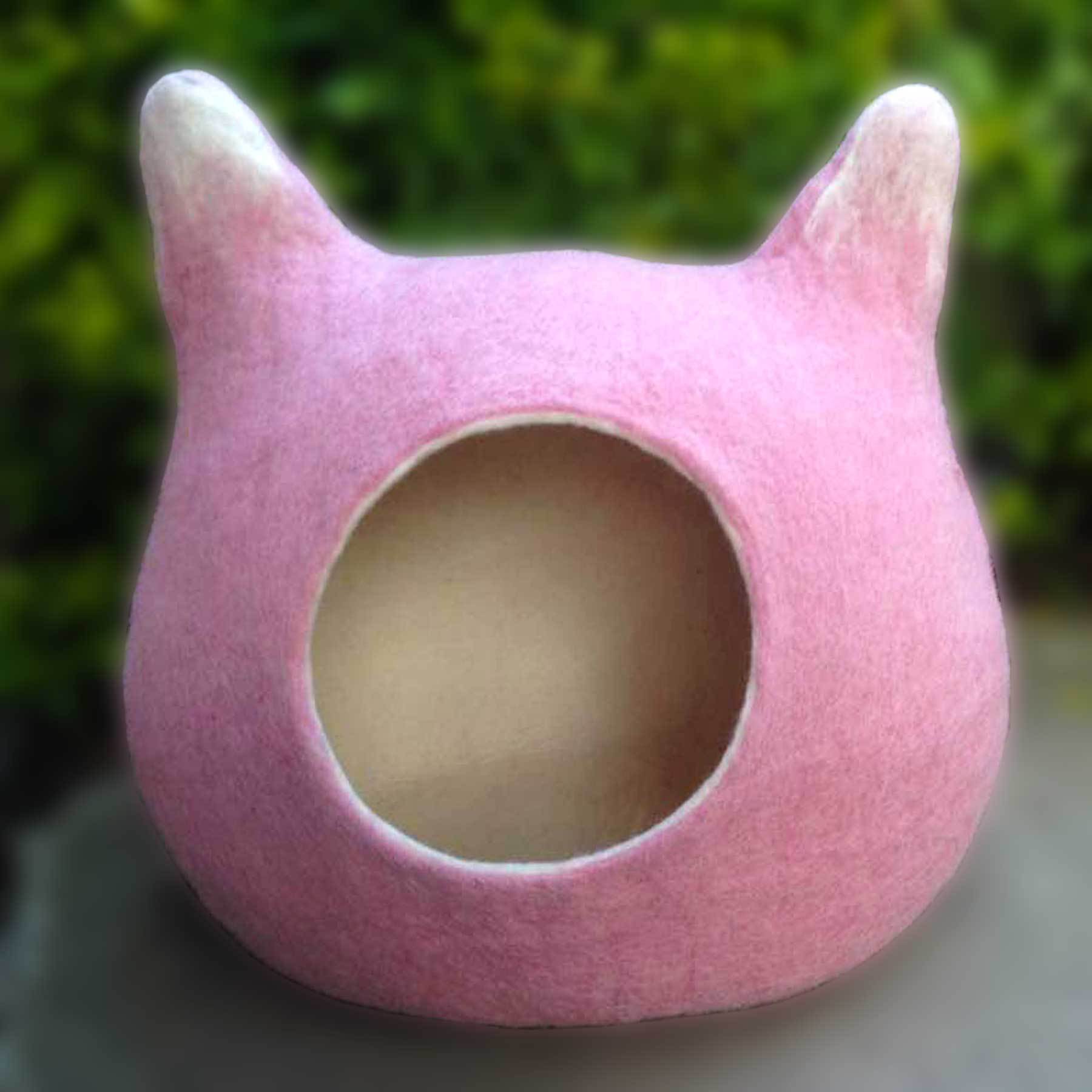 Pink Kitty Cat Cave