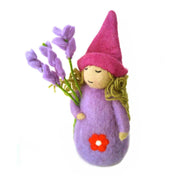 Lavender Doll Decor
