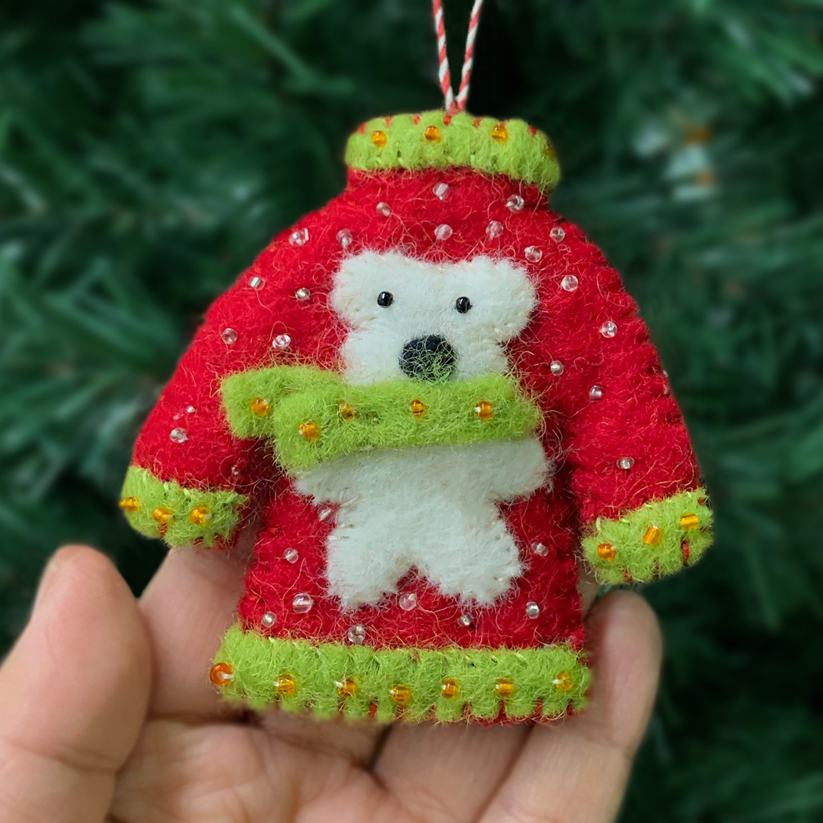 Sweater Ornaments